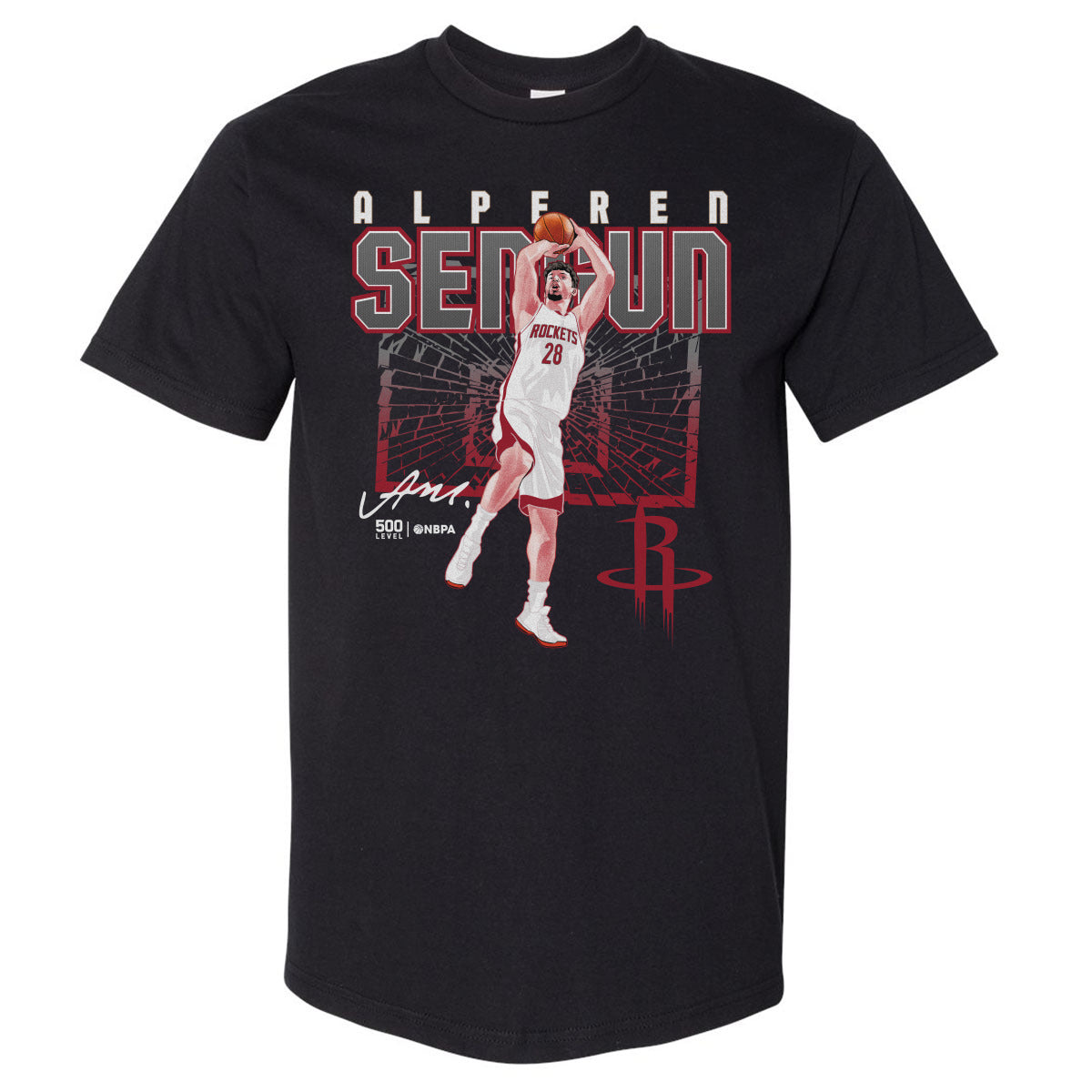 Alperen Sengun Men's Heavyweight T-Shirt | 500 LEVEL