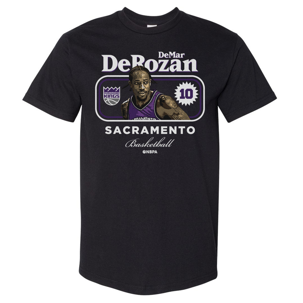 DeMar DeRozan Men's Heavyweight T-Shirt | 500 LEVEL