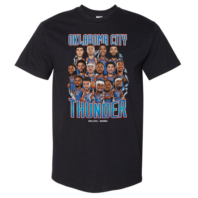 Oklahoma City Thunder Men's Heavyweight T-Shirt | 500 LEVEL