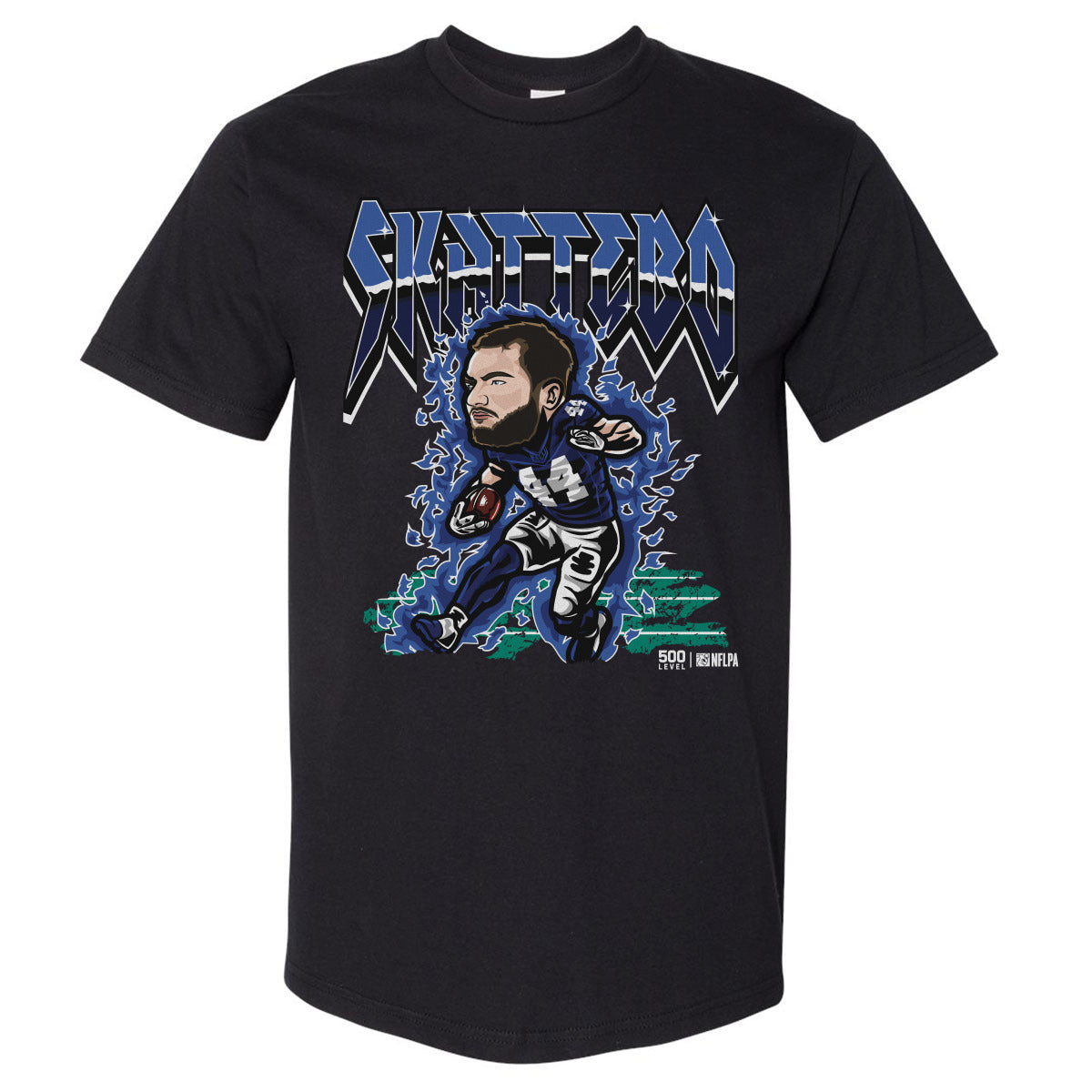 Cam Skattebo Men's Heavyweight T-Shirt | 500 LEVEL