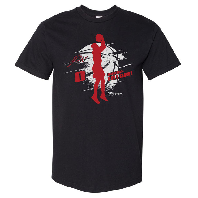 Damian Lillard Men's Heavyweight T-Shirt | 500 LEVEL