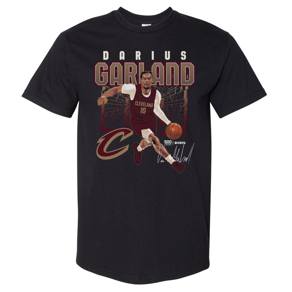 Darius Garland Men's Heavyweight T-Shirt | 500 LEVEL