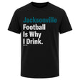 Jacksonville Football Men's Heavyweight T-Shirt | 500 LEVEL