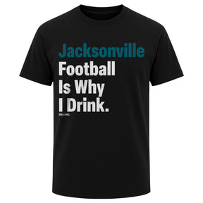 Jacksonville Football Men's Heavyweight T-Shirt | 500 LEVEL