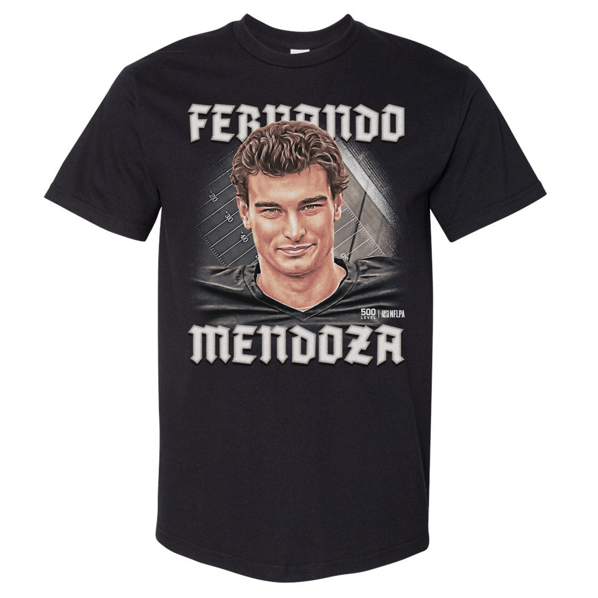 Fernando Mendoza Men's Heavyweight T-Shirt | 500 LEVEL