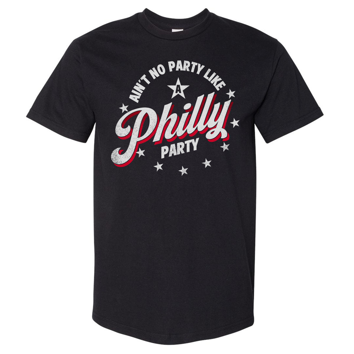 Philadelphia Basketball Men's Heavyweight T-Shirt | 500 LEVEL