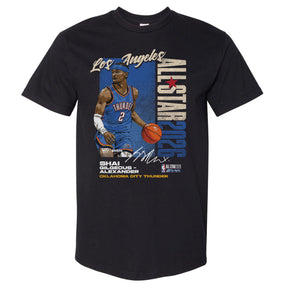 Shai Gilgeous-Alexander Men's Heavyweight T-Shirt | 500 LEVEL
