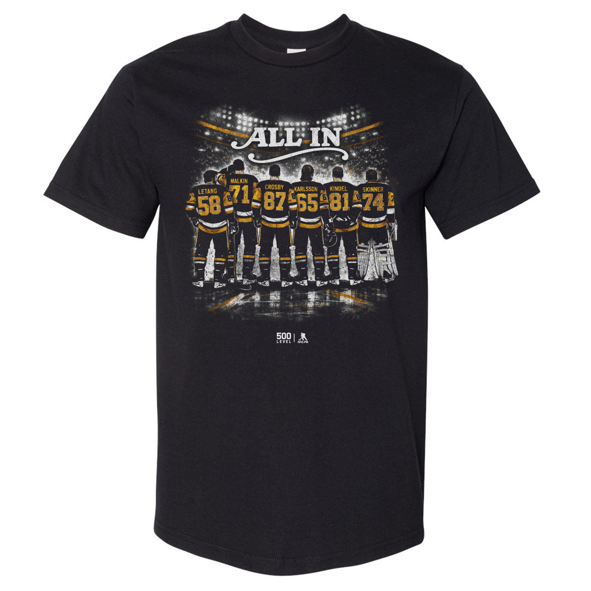 Pittsburgh Men's Heavyweight T-Shirt | 500 LEVEL