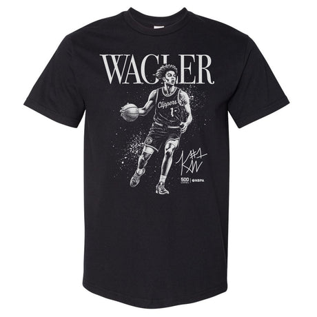 Keaton Wagler Men's Heavyweight T-Shirt | 500 LEVEL