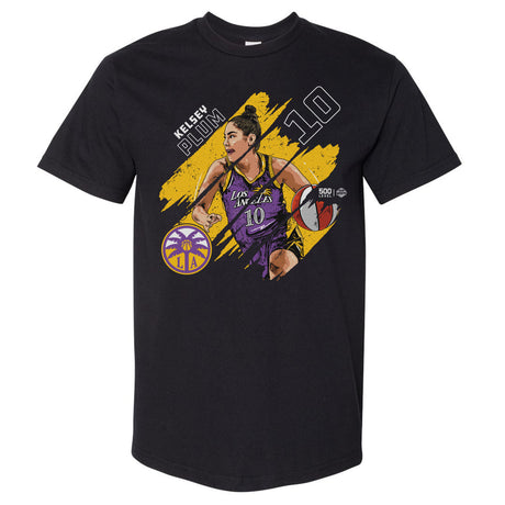Kelsey Plum Men's Heavyweight T-Shirt | 500 LEVEL
