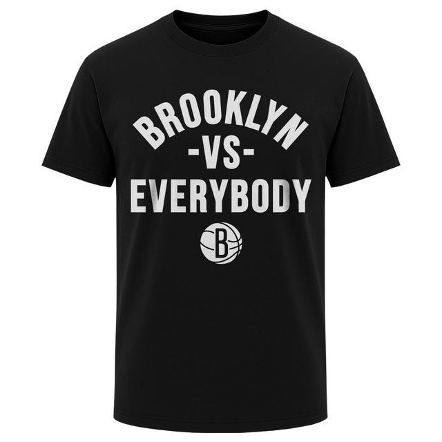Brooklyn Nets Men's Heavyweight T-Shirt | 500 LEVEL