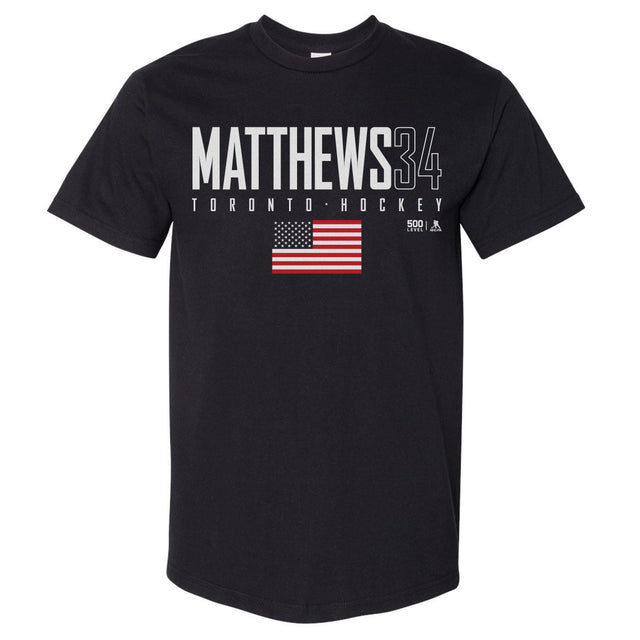 Auston Matthews Men's Heavyweight T-Shirt | 500 LEVEL