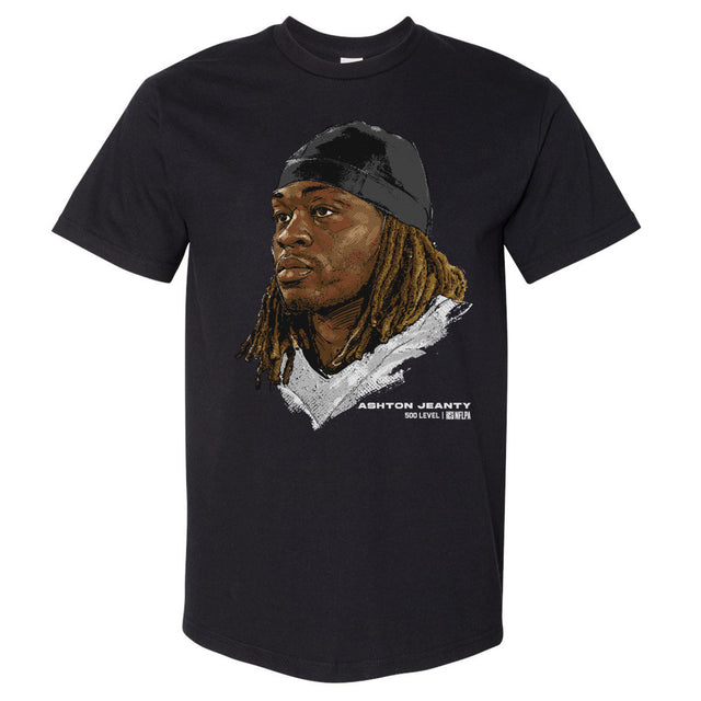 Ashton Jeanty Men's Heavyweight T-Shirt | 500 LEVEL