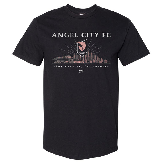 Angel City FC Men's Heavyweight T-Shirt | 500 LEVEL
