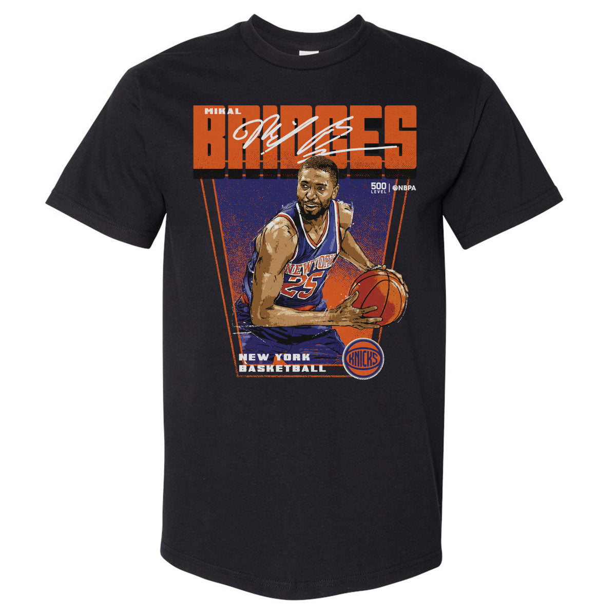 Mikal Bridges Men's Heavyweight T-Shirt | 500 LEVEL