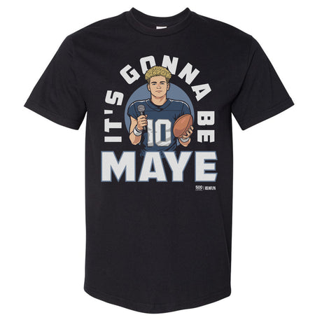 Drake Maye Men's Heavyweight T-Shirt | 500 LEVEL
