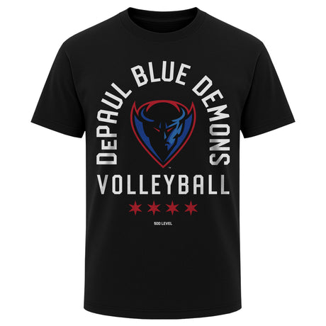 DePaul Blue Demons Men's Heavyweight T-Shirt | 500 LEVEL