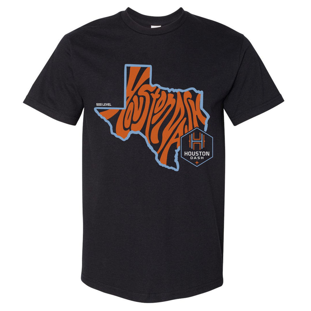 Houston Dash Men's Heavyweight T-Shirt | 500 LEVEL