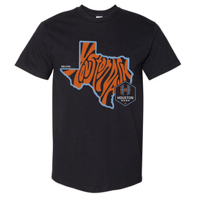 Houston Dash Men's Heavyweight T-Shirt | 500 LEVEL