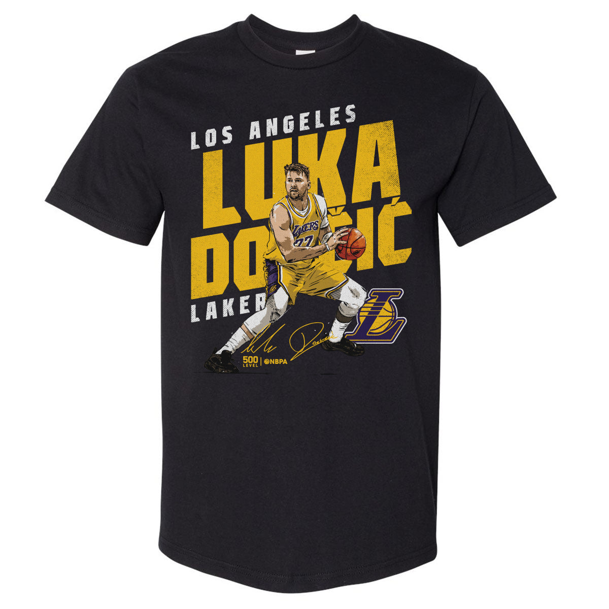 Luka Doncic Men's Heavyweight T-Shirt | 500 LEVEL