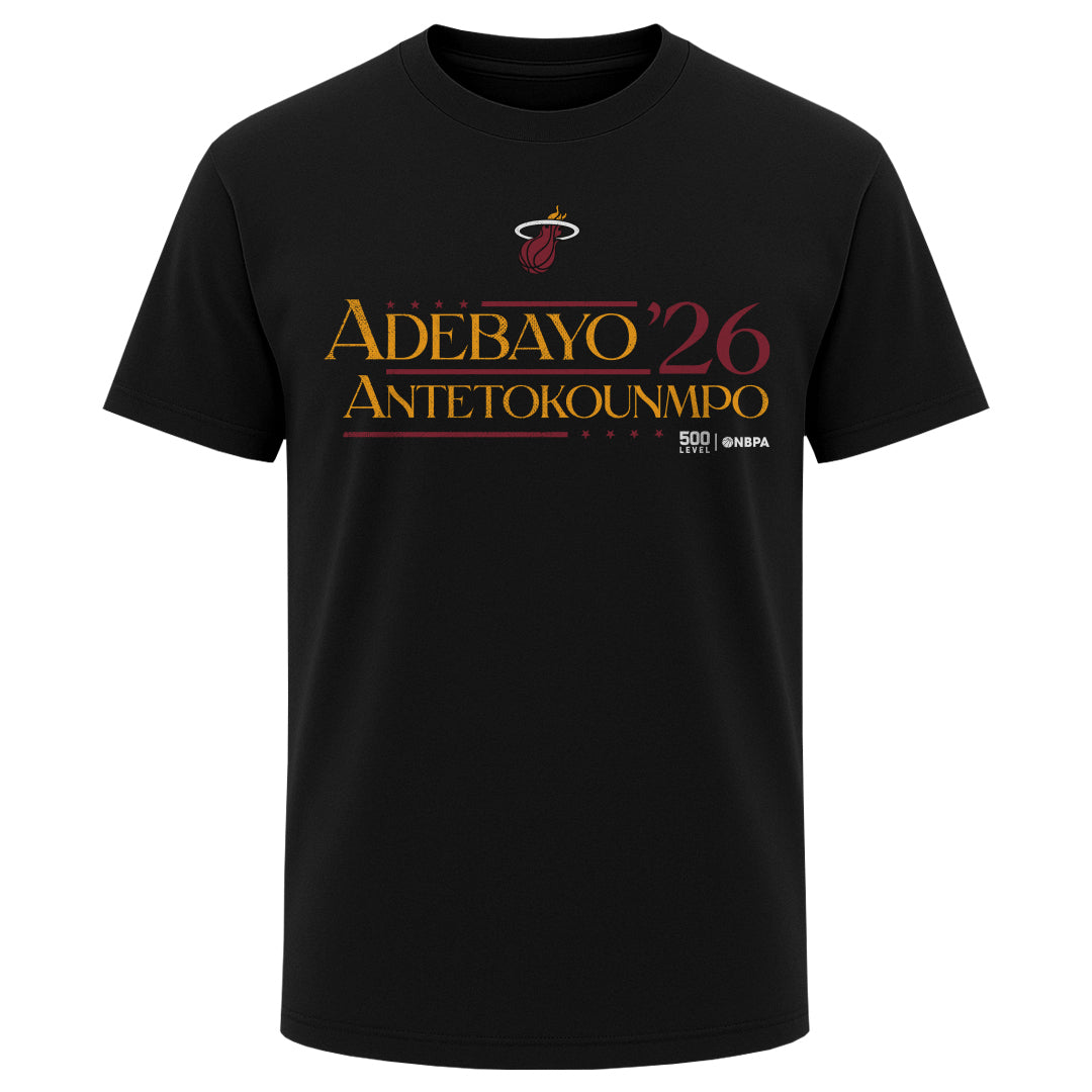 Bam Adebayo Men's Heavyweight T-Shirt | 500 LEVEL