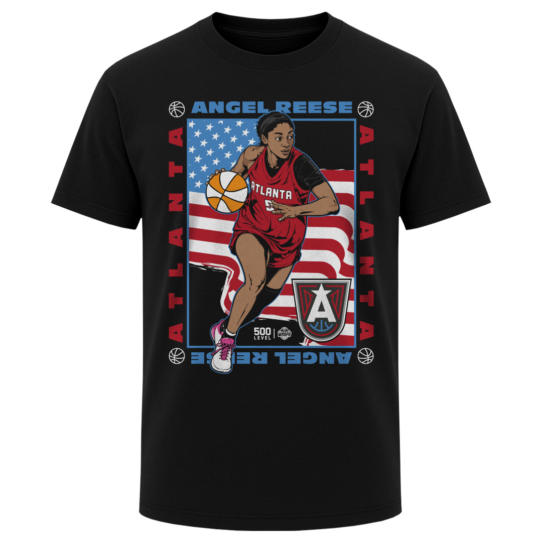 Angel Reese Men's Heavyweight T-Shirt | 500 LEVEL