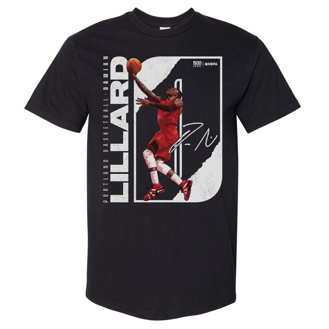 Damian Lillard Men's Heavyweight T-Shirt | 500 LEVEL