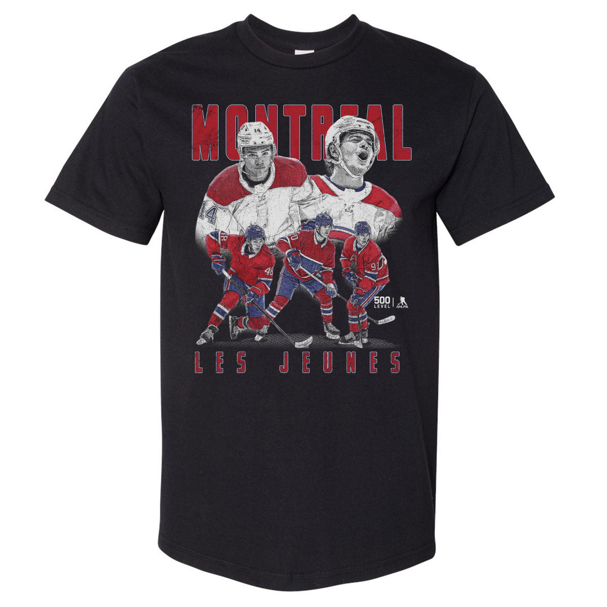 Montreal Hockey Men's Heavyweight T-Shirt | 500 LEVEL