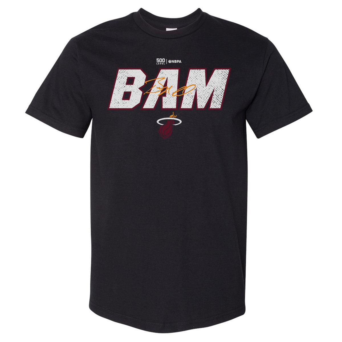 Bam Adebayo Men's Heavyweight T-Shirt | 500 LEVEL