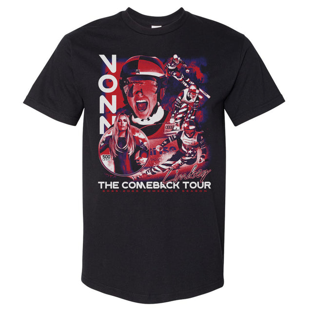 Lindsey Vonn Men's Heavyweight T-Shirt | 500 LEVEL