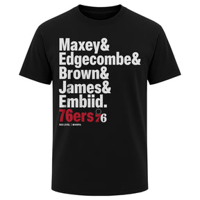 Philadelphia 76ers Men's Heavyweight T-Shirt | 500 LEVEL