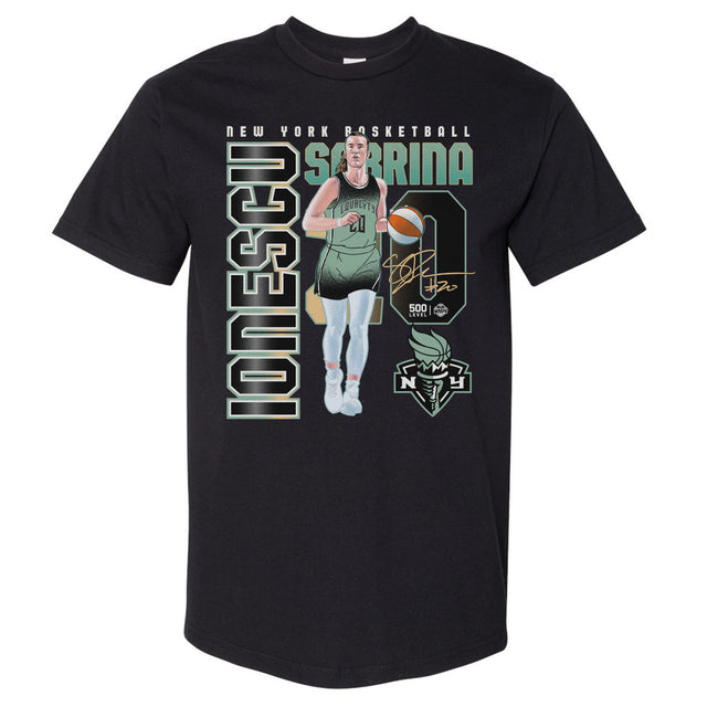 Sabrina Ionescu Men's Heavyweight T-Shirt | 500 LEVEL