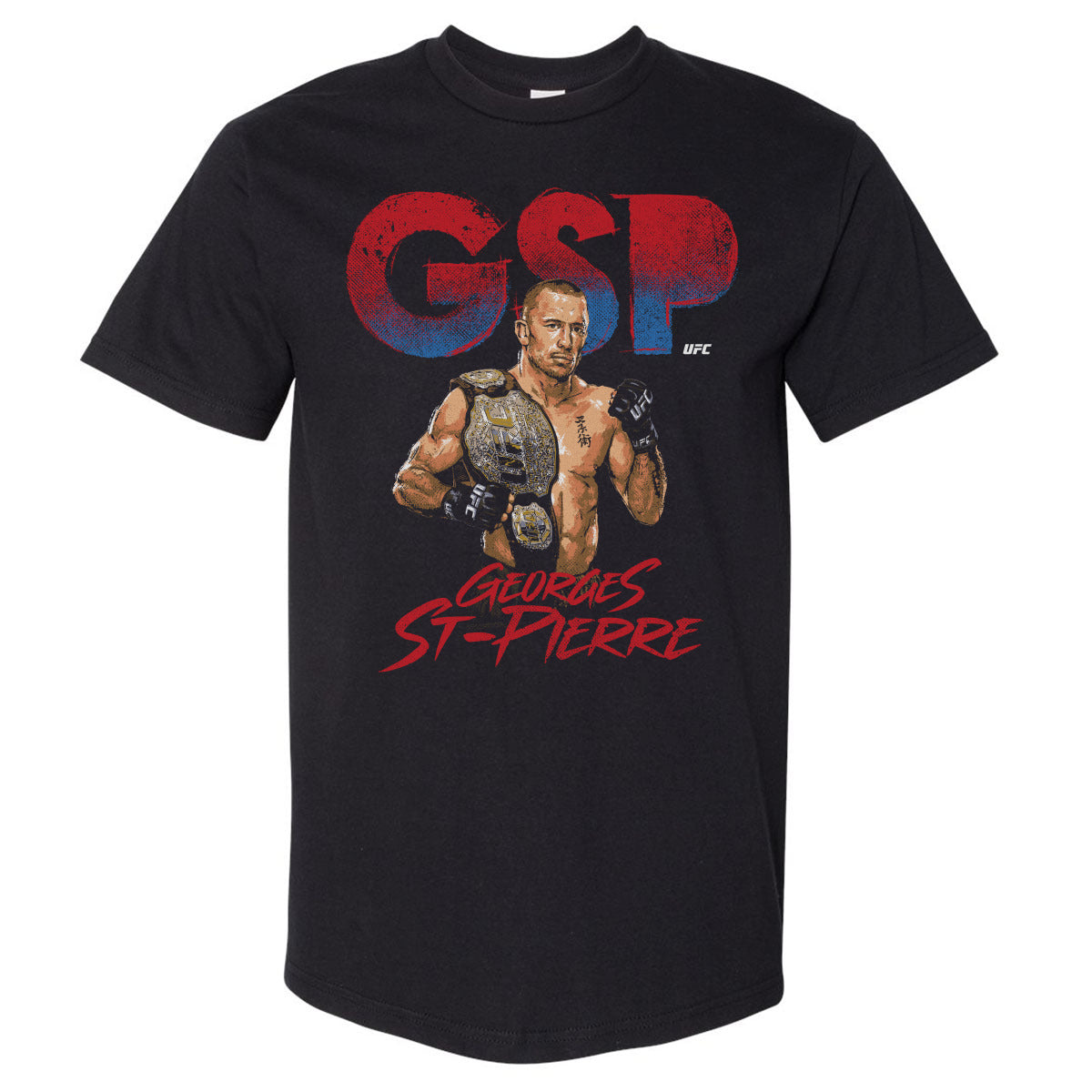 Georges St-Pierre Men's Heavyweight T-Shirt | 500 LEVEL