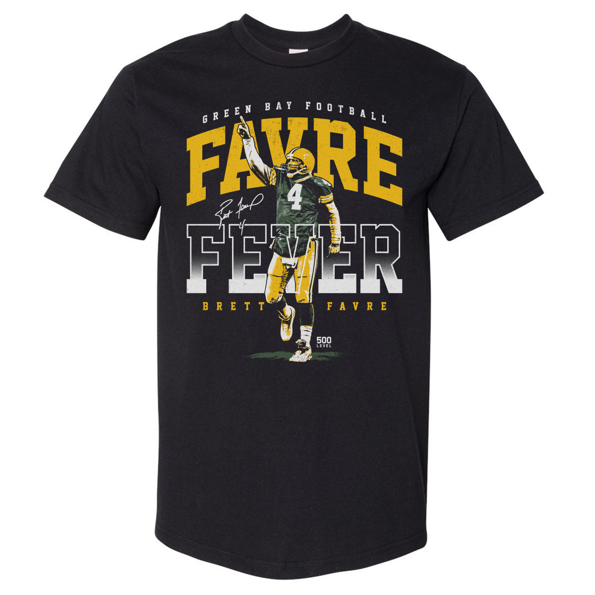 Brett Favre Men's Heavyweight T-Shirt | 500 LEVEL