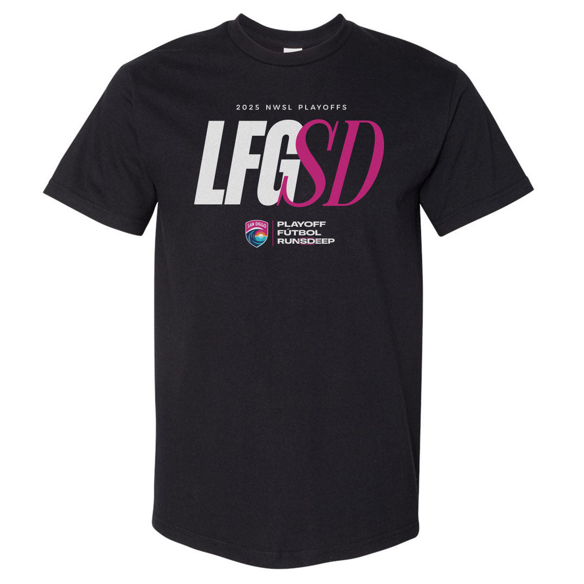 San Diego Wave FC Men's Heavyweight T-Shirt | 500 LEVEL