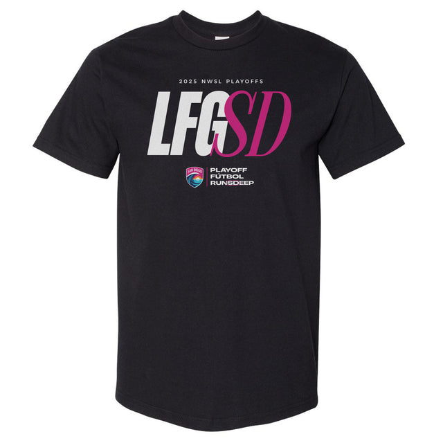 San Diego Wave FC Men's Heavyweight T-Shirt | 500 LEVEL