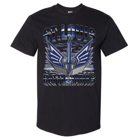 St. Louis Battlehawks Men's Heavyweight T-Shirt | 500 LEVEL