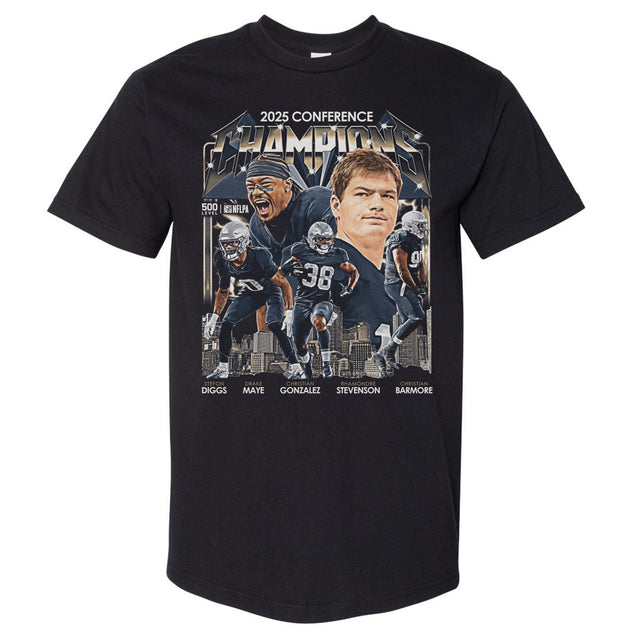 New England Football Men's Heavyweight T-Shirt | 500 LEVEL