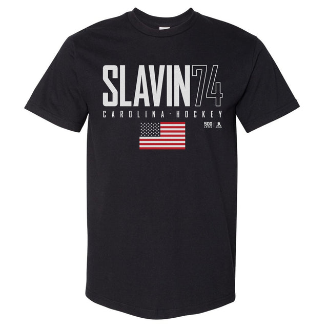 Jaccob Slavin Men's Heavyweight T-Shirt | 500 LEVEL