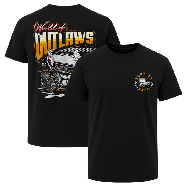 World Of Outlaws Men's Heavyweight T-Shirt | 500 LEVEL