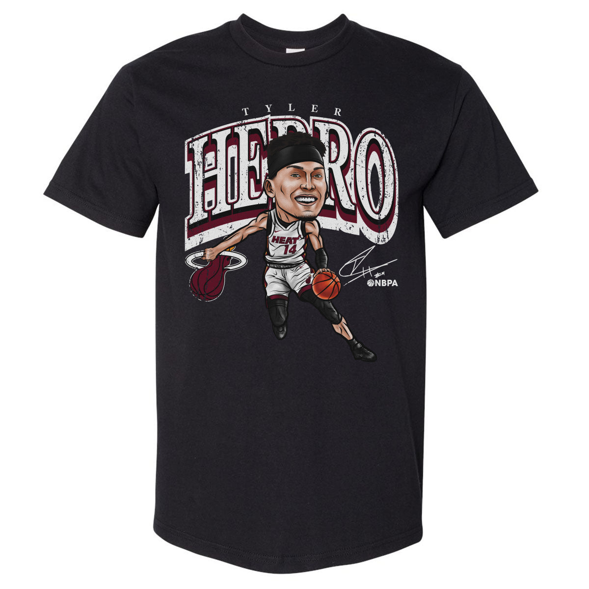 Tyler Herro Men's Heavyweight T-Shirt | 500 LEVEL