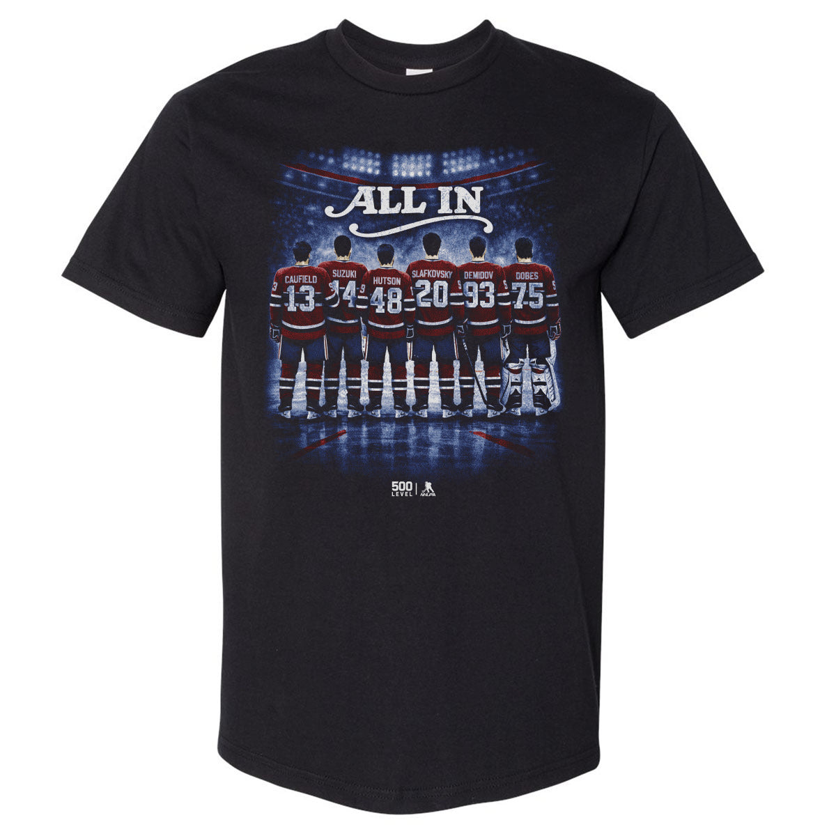 Montreal Hockey Men's Heavyweight T-Shirt | 500 LEVEL