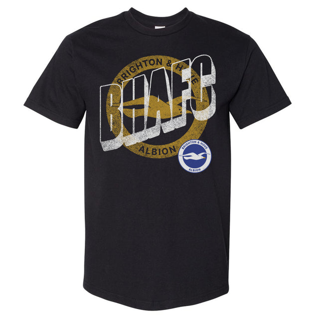 Brighton & Hove Albion Men's Heavyweight T-Shirt | 500 LEVEL