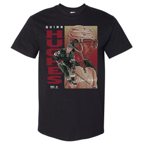 Quinn Hughes Men's Heavyweight T-Shirt | 500 LEVEL