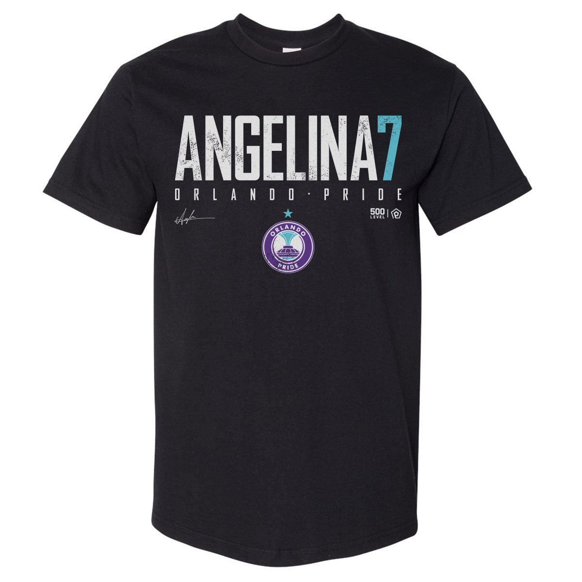 Angelina Men's Heavyweight T-Shirt | 500 LEVEL