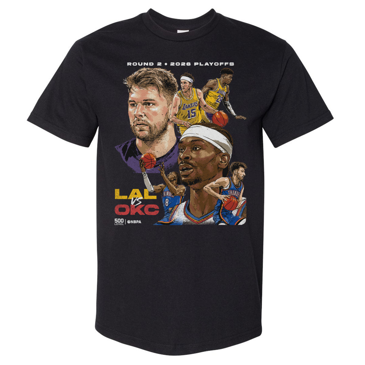 NBA Men's Heavyweight T-Shirt | 500 LEVEL