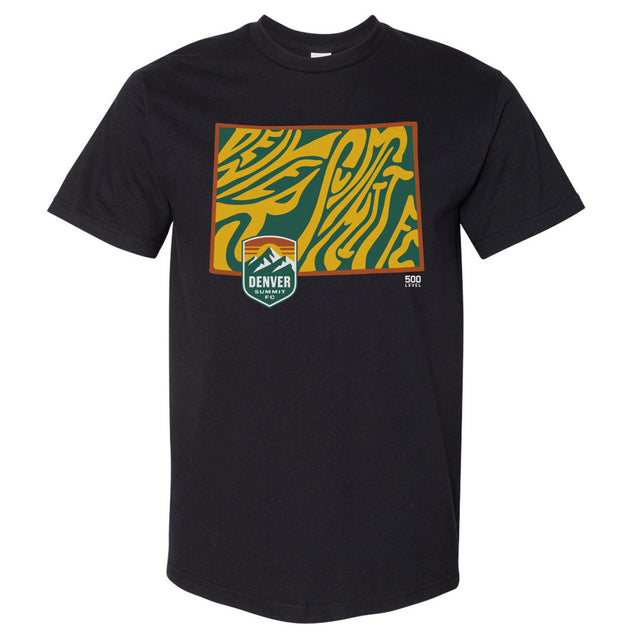 Denver Summit FC Men's Heavyweight T-Shirt | 500 LEVEL