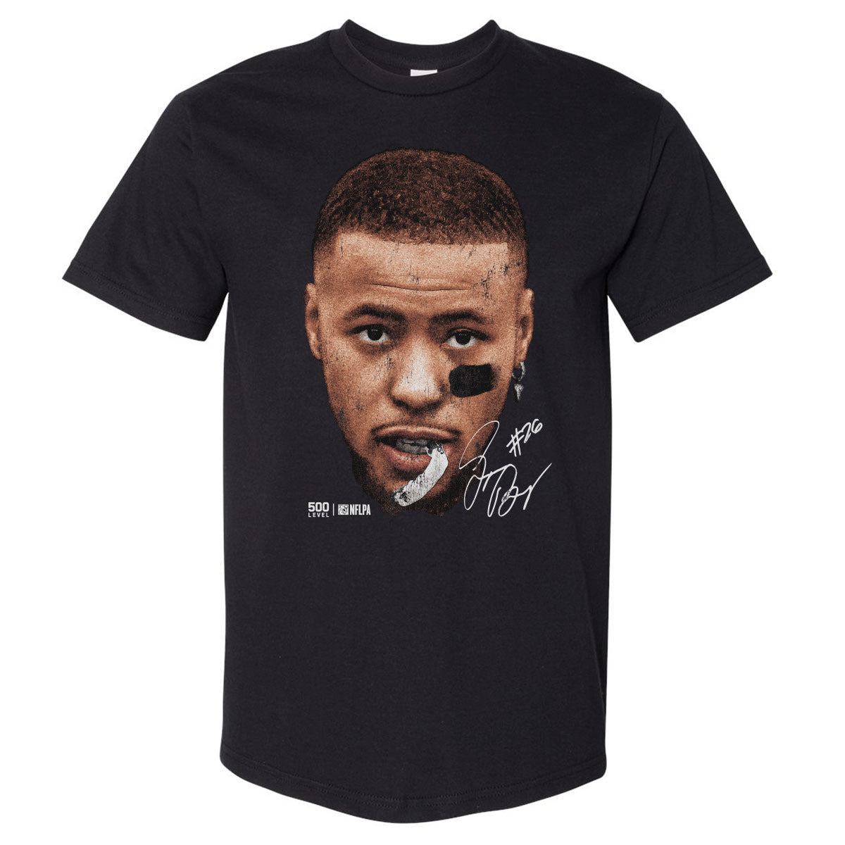 Saquon Barkley Men's Heavyweight T-Shirt | 500 LEVEL