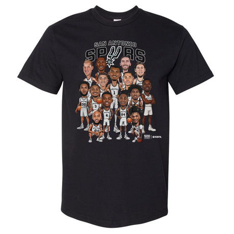 San Antonio Spurs Men's Heavyweight T-Shirt | 500 LEVEL