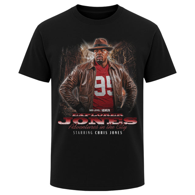 Chris Jones Men's Heavyweight T-Shirt | 500 LEVEL